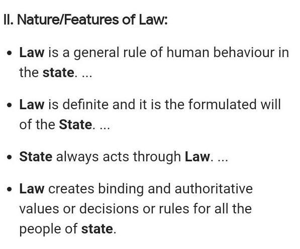 Introduce state of law with its characteristics.​-example-1