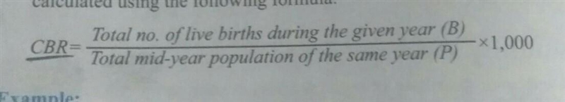 What are the measures of fertility? Explain with formula​-example-3