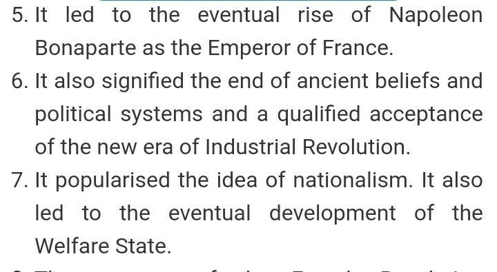 Explain how the French Revolution affected to the world events? Explain in your own-example-2