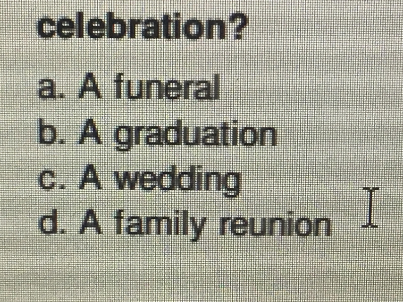 What event is most similar to a Dia de los Muertos celebration?-example-1