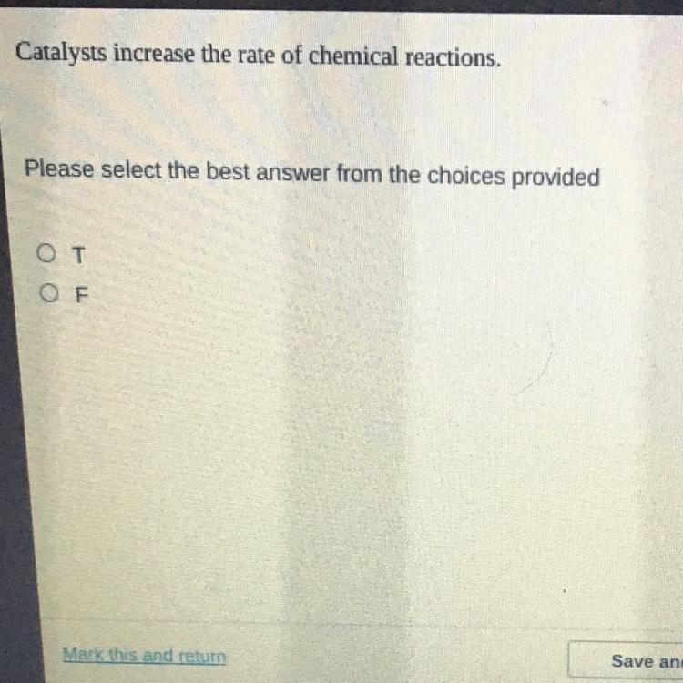 Catalyst increase the rate of chemical reactions.-example-1