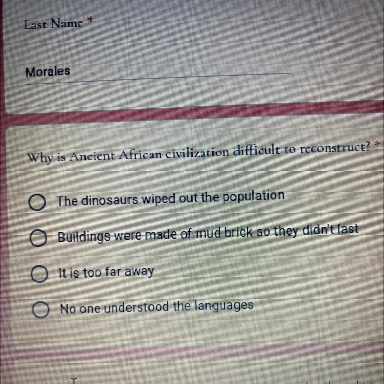 Why is Ancient African civilization difficult to reconstruct?-example-1