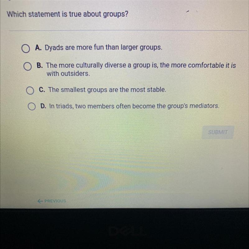 Which statement is true about groups?-example-1