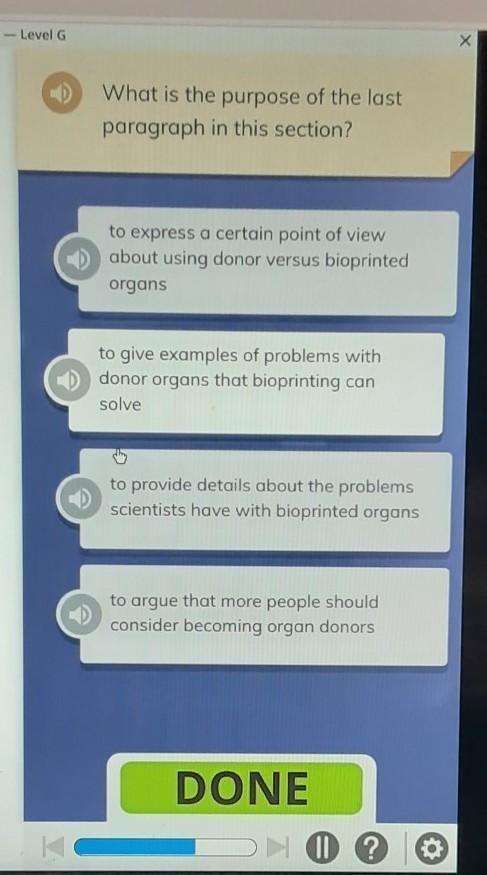 Help please A( to expressba certian point of view aboit using donor versus bioprinted-example-1