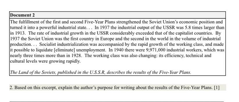 Based on this excerpt, explain the author’s purpose for writing about the results-example-1