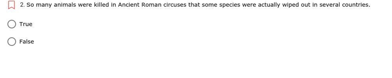 So many animals were killed in Ancient Roman circuses that some species were actually-example-1