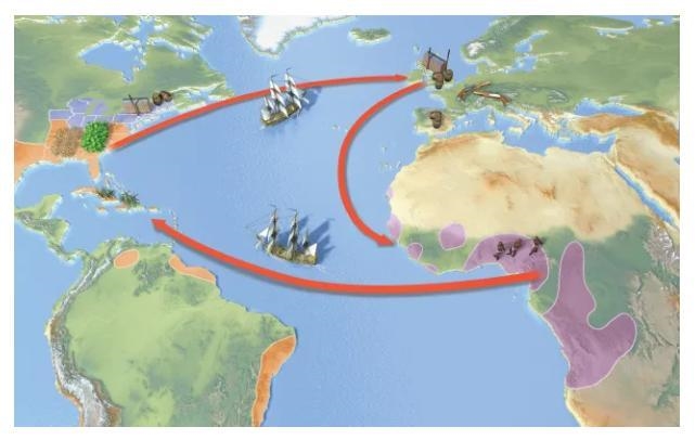 Over which ocean were slaves transported from Africa to America? Question 19 options-example-1