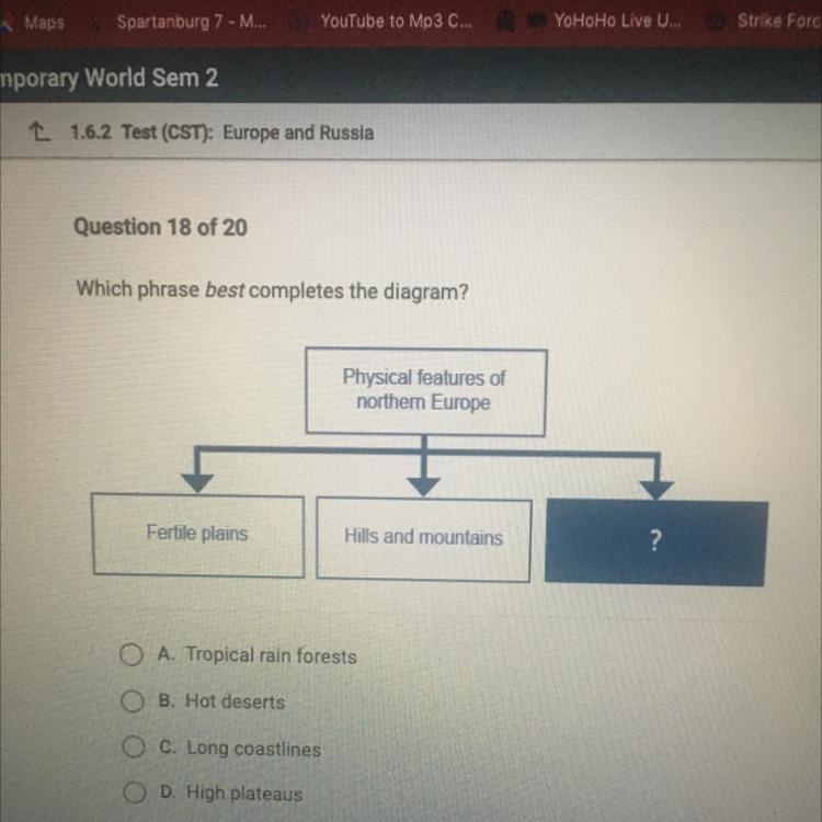 Which phrase best completes the diagram?-example-1