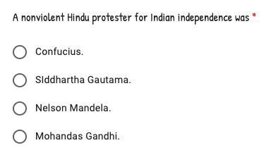 Plz can anyone help me on this question its hard :( A nonviolent Hindu protester for-example-1