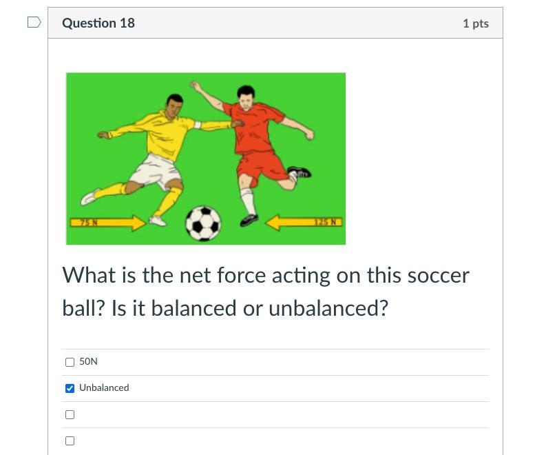 What is the net force acting on this soccer ball-example-1