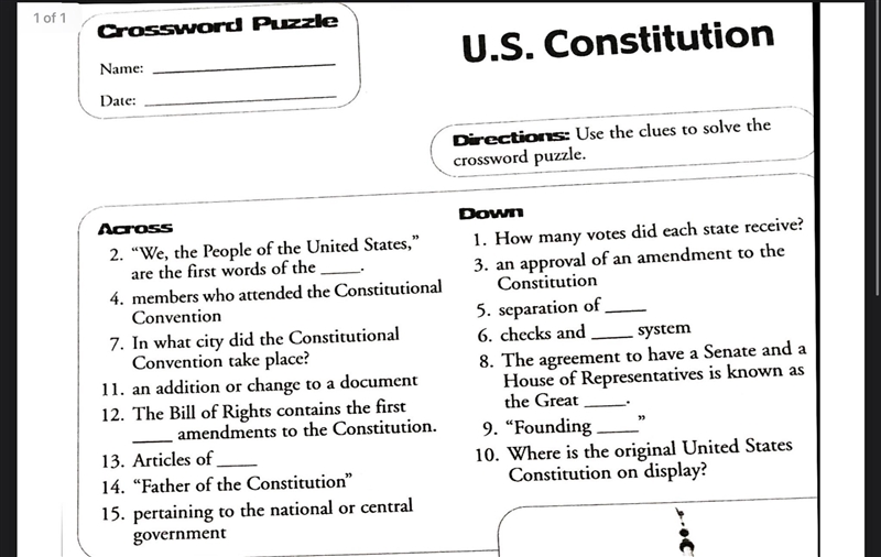 Plz help us constitution crossward puzzle-example-2