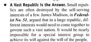 What did Federalist 51 Argue?-example-1