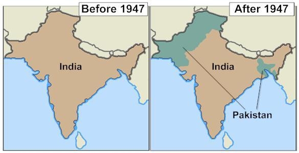 What historical event caused the change illustrated by the maps?-example-1