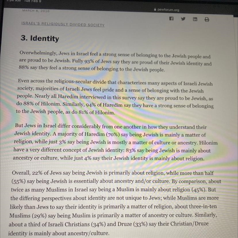 How did the Jews create and maintain their own distinct cultural identity?-example-1