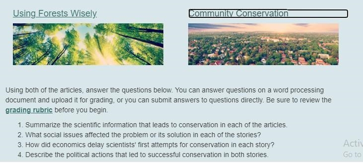 Does anybody know what #3 is for Using forests wisely?-example-1