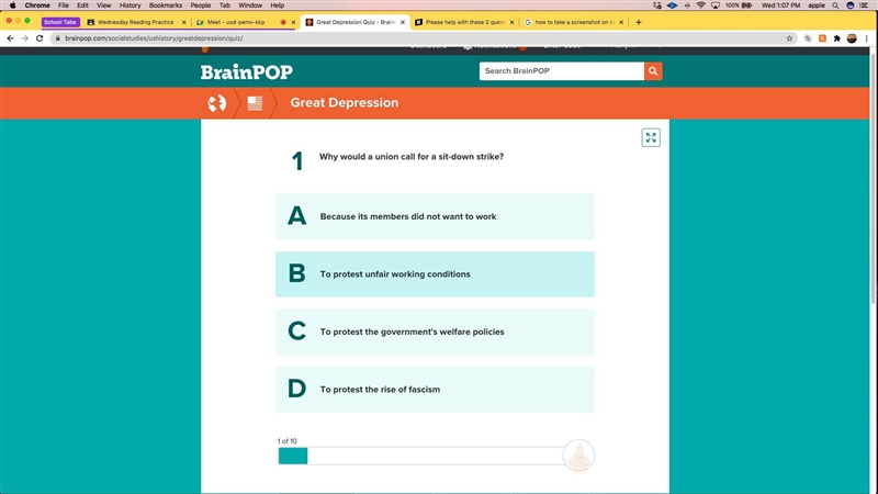 I need help with brainpop-example-1