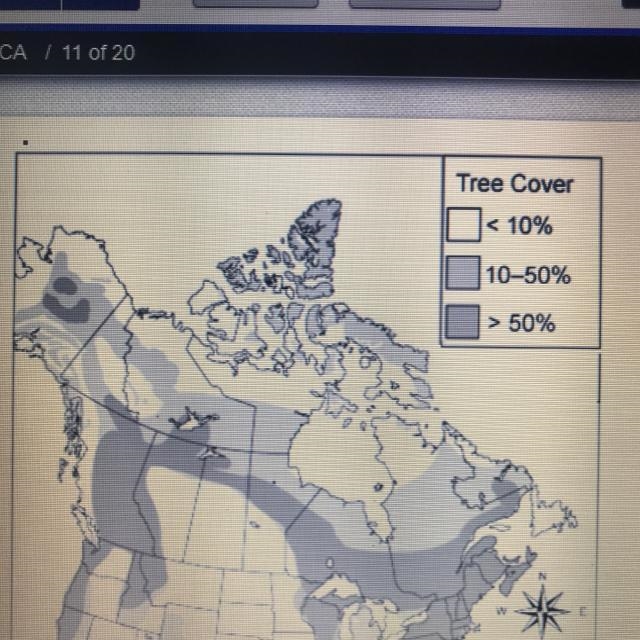 Which natural resource does Canada specialize in? A. Oranges B. Cotton C. Iron ore-example-1