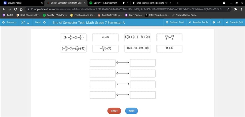 Match the pairs of equivalent expressions.-example-1