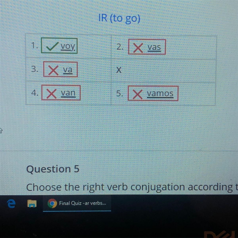 If you speak Spanish help me plz the questions is in the picture above-example-1