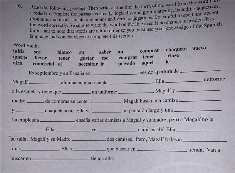 This Spanish question is confusing to me as i’m somebody who does not speak the language-example-1