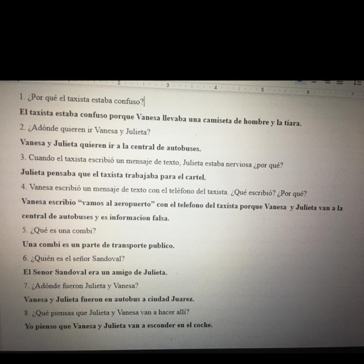 If you speak Spanish, Do my Spanish Sentences make sense? Are there any mistakes or-example-1