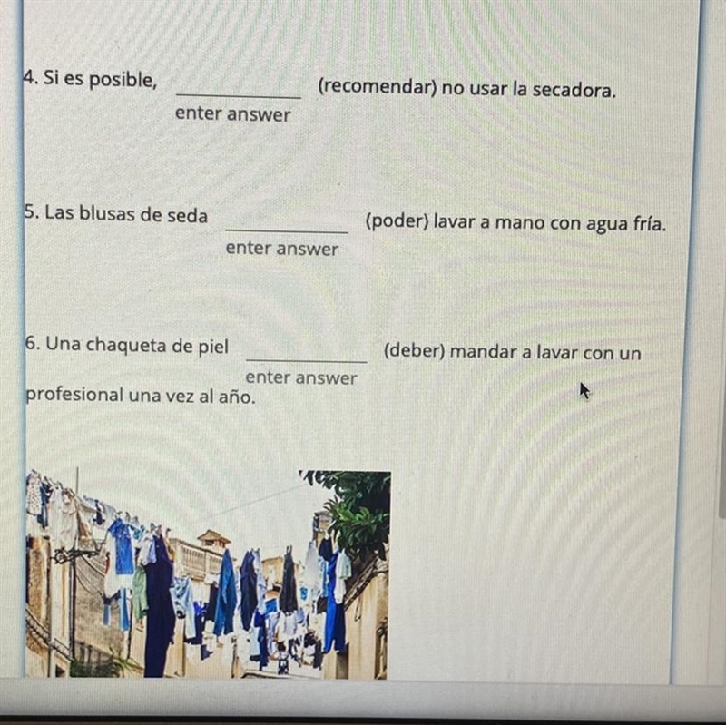 PLEASE HELP! Se constructions (spanish 3)-example-1