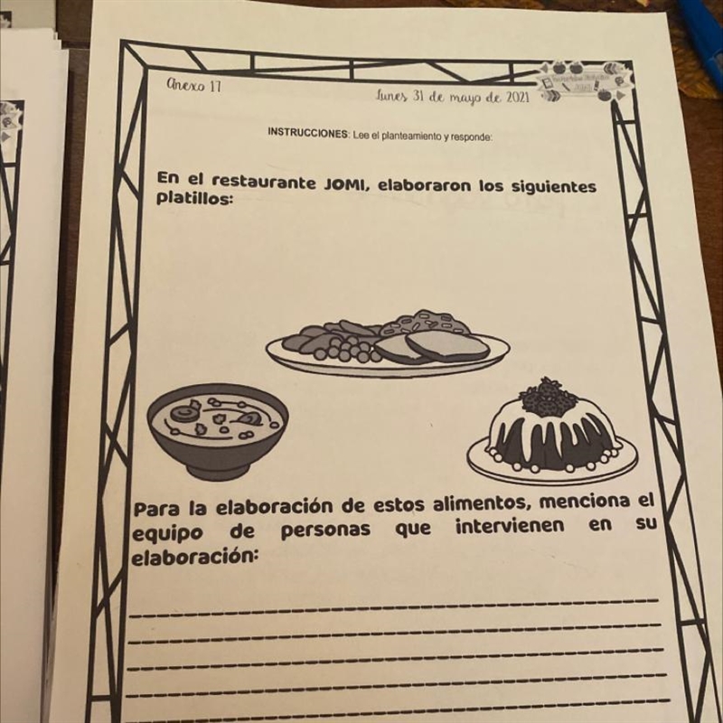 En el restaurante lomi, elaboraron los siguientes Para la elaboración de estos alimentos-example-1