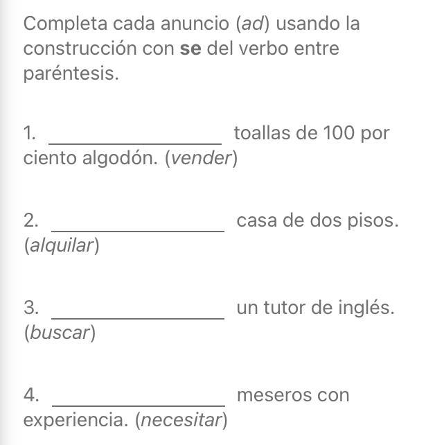 Please help with this. I love Spanish and I love speaking it, but I’m not good with-example-1