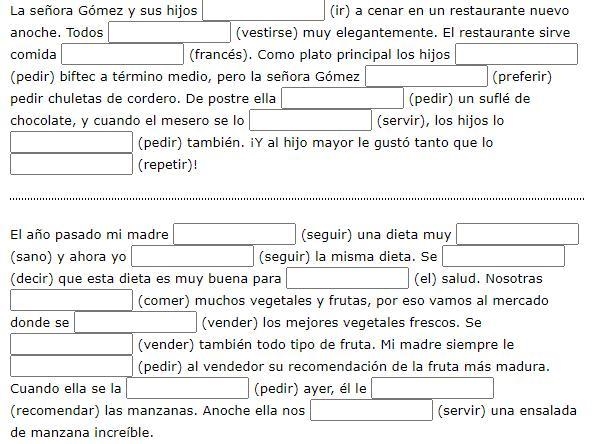 Help me conjugate these words, thanks!-example-1