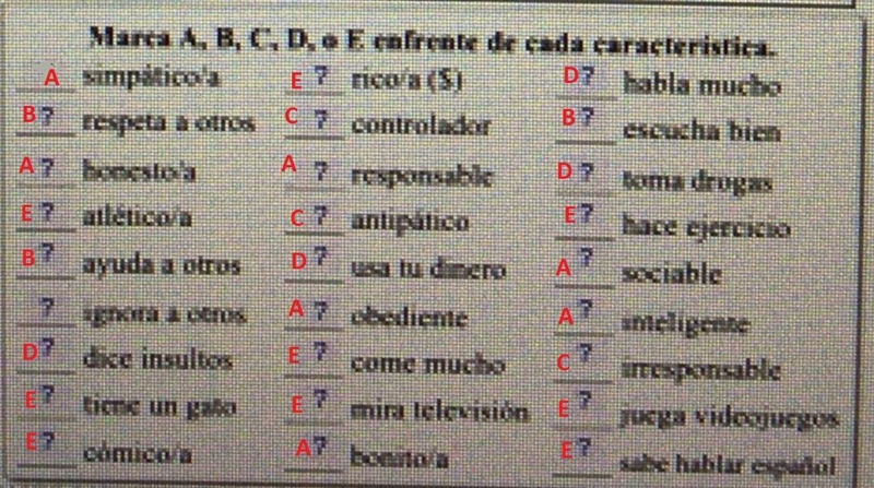 I need help with Spanish, help would be much appreciated-example-1