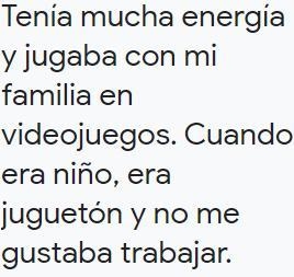 Please translate to spanish This has to be PAST tense - I was energetic and I played-example-1