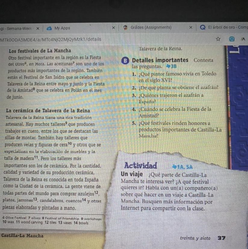 Nombre: Fecha: A Los acontecimientos * Contesten las preguntas 1. ¿Quién era Ivo? 2. ¿C-example-1