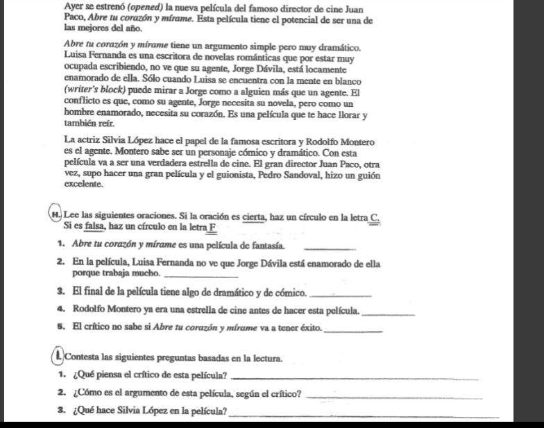 Hi, please help me it's reading in Spanish. Please I'm begging you to help me because-example-1