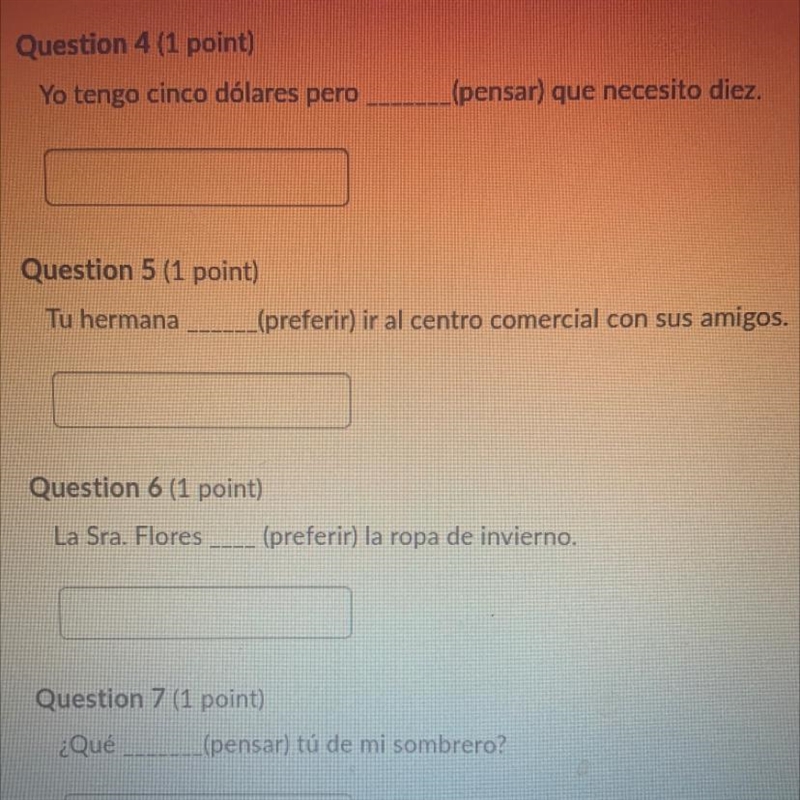 ANSWER THESE FOUR PLEASE 4,5,6 and 7 if you can see it on the bottom-example-1