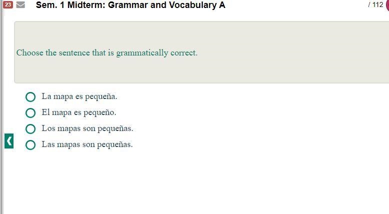 Help spanish midterm-example-1