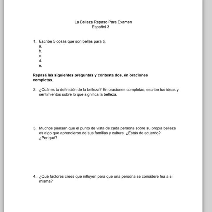 Español - contestar todas las preguntas por favor no entiendo-example-1