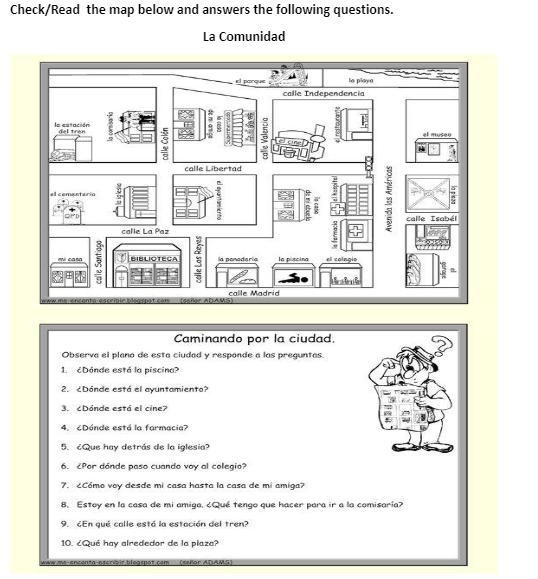 Check/Read the map below and answers the following questions.-example-1