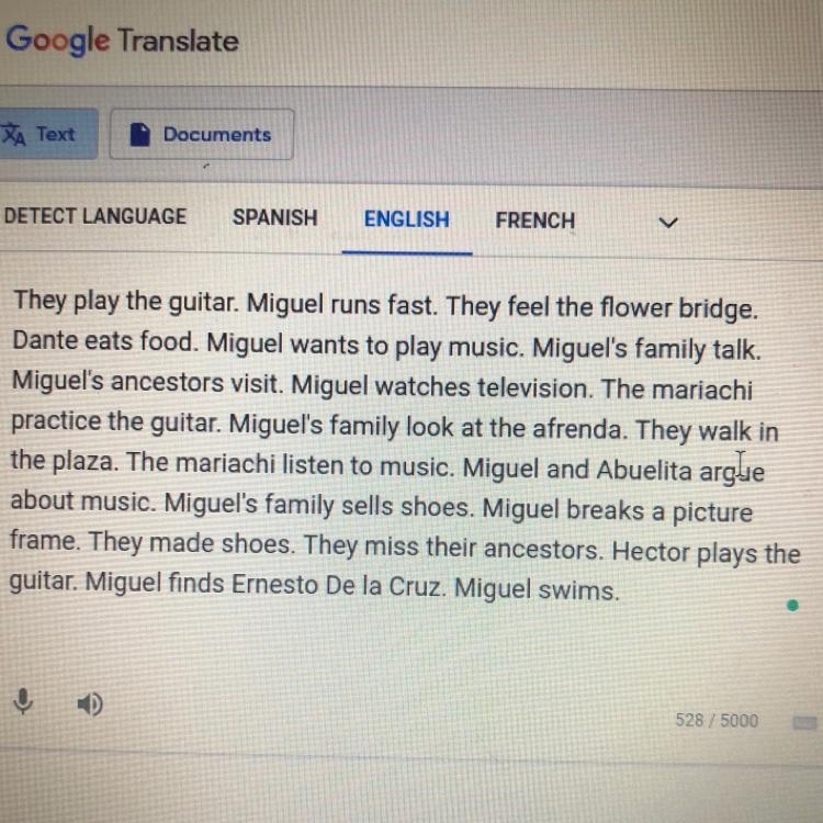 Spanish Please let me know if I did these right ! Thanks Ellos tocan la guitarra. Miguel-example-1