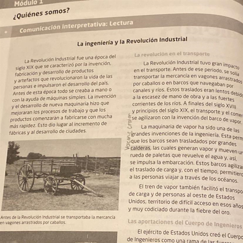 Galería de lengua y cultura B it’s a a spanish text book and i’m trying to find the-example-1