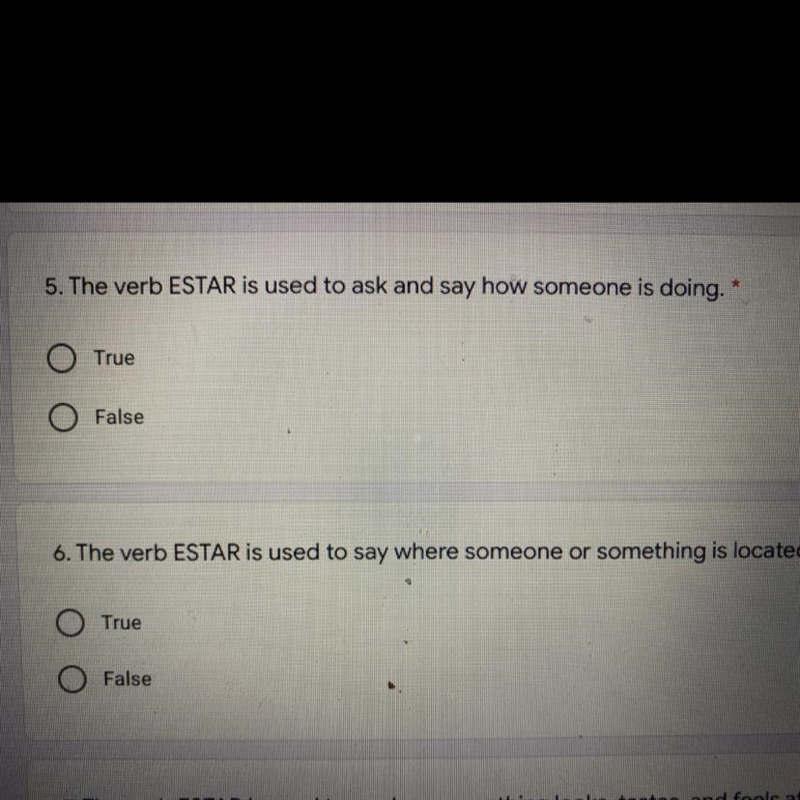 The verb ESTAR is used to ask and say how someone is doing.-example-1