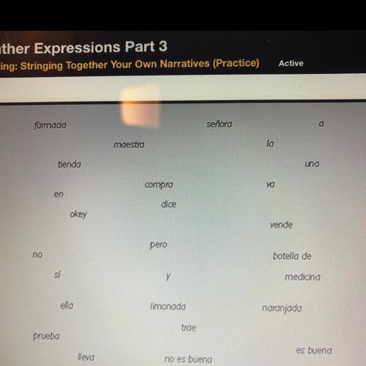 Drawing from the following Scatter Chart and the sample sentences and narratives you-example-1