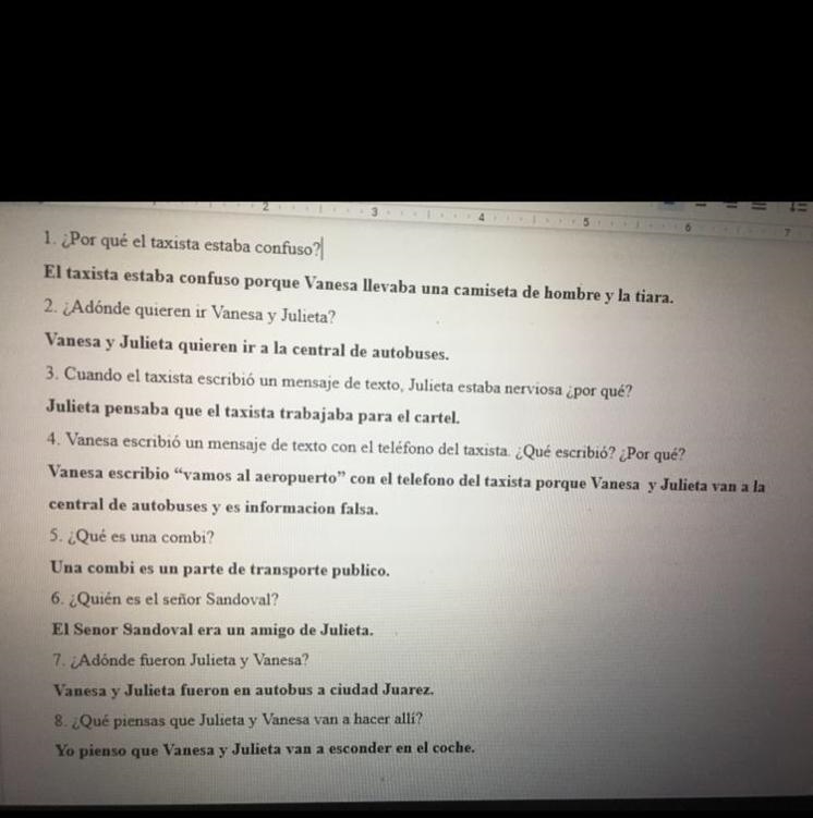 Please check if my Spanish sentences make sense thanks-example-1