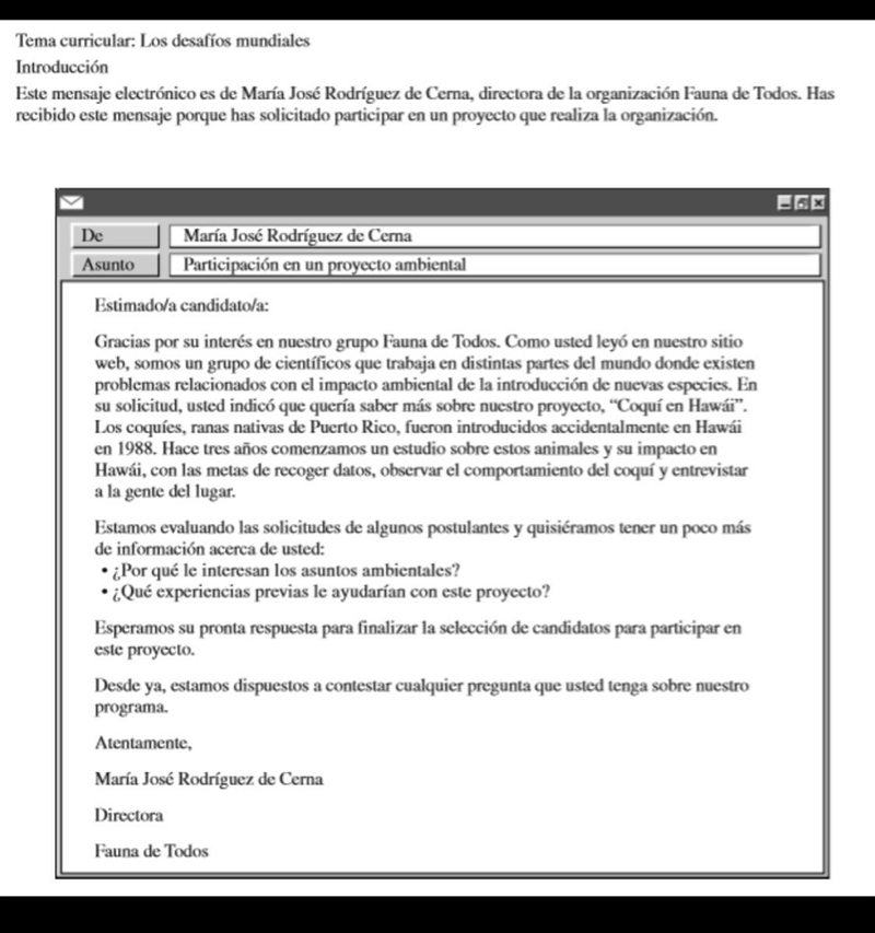 Necesito ayuda para responder este correo electrónico muchas gracias-example-1