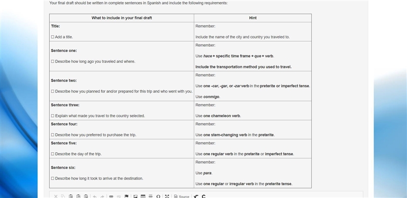 30 points Write the final draft of your article. You may copy and paste the accented-example-1