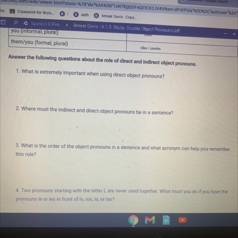 5. When is the personal often used ?-example-1