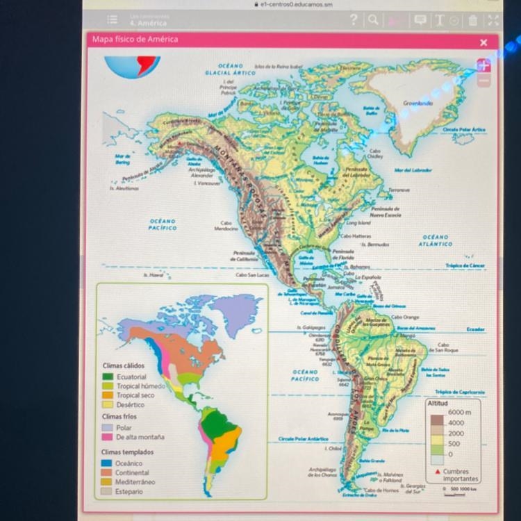 23 Supón que vuelas desde Asia hacia el este, sobre el océano Pacífico. ¿Qué cordilleras-example-1