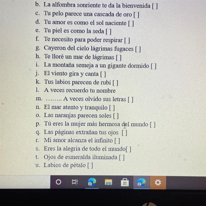 1. Distingue las figuras literarias en los siguientes versos: H- hiperbole A- Anafora-example-1