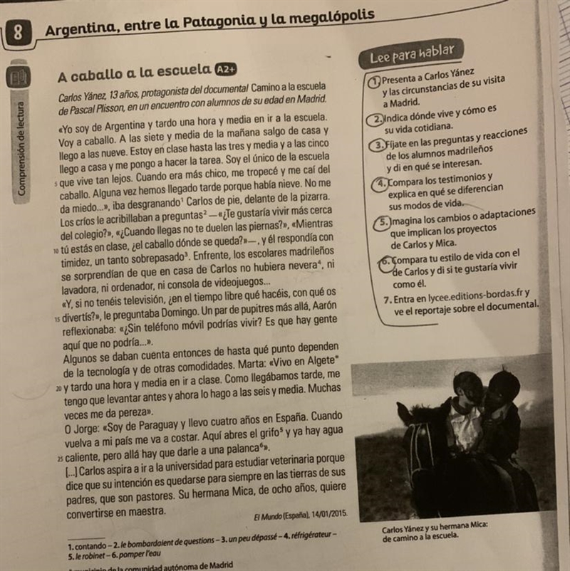 Quelqu’un pourrais m’aider répondre aux questions de 1 à 6. Il me manque surtout la-example-1