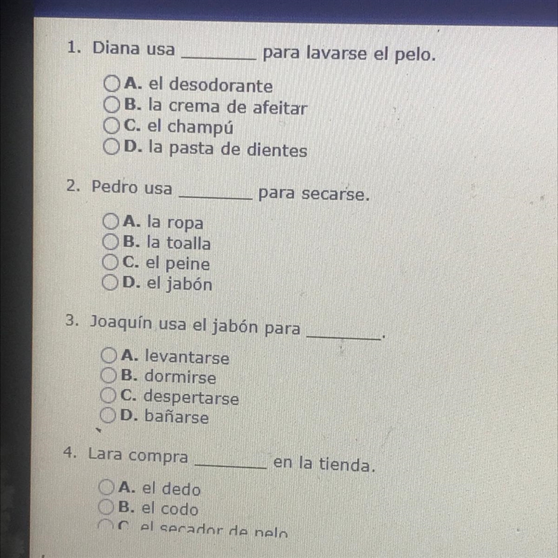 Helppp spanish vocab pretty easy i think-example-1