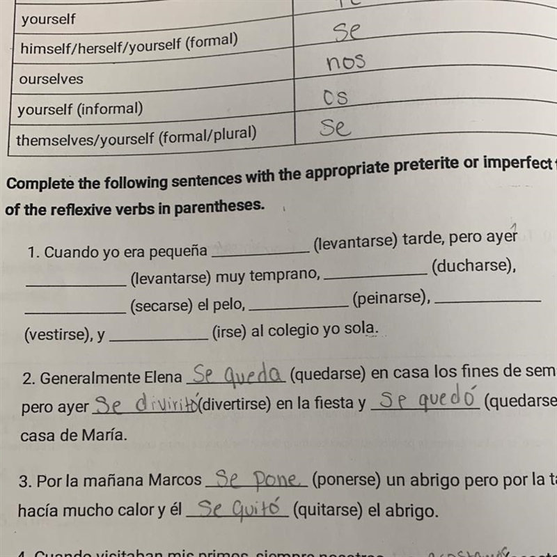 Need help w spanish!!! #1 please !!!!!!-example-1